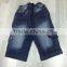 Stock lots clothing kid's casual new desgin cheap denim shorts