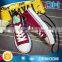 Woman school sport casual walking flat canvas shoes