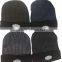 hot selling high quality fleece knitting beanie hat