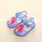 S16859A Lovely new style Children Girls Flat Casual Jelly Sandal Shoes