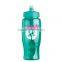 USA Made 27 oz Transparent Sports Bottle With Push And Pull Cap - BPA/BPS-free, FDA compliant and comes with your logo