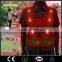 Orange Mesh reflective safety LED clothes for children
