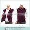 cotton with polyester Oversized hood asymmetrical cut Fleece Vest
