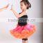 2016 Wholesale Boutique Spring Summer Fashion Casual Design Short Fluffy Chiffon Tutu Skirt for Baby Girls