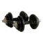 Home gym of fitness equipment -dumbbell set for indoor exercise Rubber Coat set UDS-41