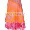 rajasthani hot sale latest vintage silk wrap skirt for women