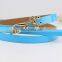 Ladies Fashion Hollow Candy Color Length Adjustment Decorative belt