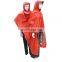 Adult waterproof 190T polyester with PVC PU coating Rain suit
