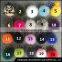 High quality luxury bright coloured fox fur ball bag charm