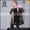 2017 Popular Army Style mr & Mrs Long Pink Fur Coat