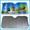 Cartoon printing Mesh Car car sun shade front window anime car sun shade