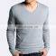 Good qaulity long sleeve plain men tshirt