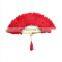 Indian stage performance belly dance fan accessory with feather P-9021#