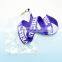 Custom polyester lanyard plastic id card working card badge holder