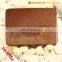 Custom Private Fashion Design Stitching Leather Patch Label For Garment