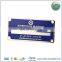 Chemically etched stainless steel logo nameplate for machine