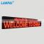 LANPAI multi color display indoor moving message led panel
