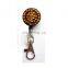 Hot sale Fashion bling rhinestone badge reel