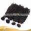 Hot sale natural color hair bundle braids on weft micro Brazilian hair deep wave