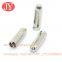 18mm brass silver plating bullet shape aglets for shoe lace