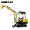 Hot selling 2 ton mini backhoe excavator with cheap price