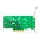Linkreal Add on Cards PCIe M.2 NVMe Adapter 2 Port PCIe 3.0 x8 to M.2 NVMe SSD Adapter