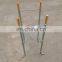 mid hinged galvanized steel power pole street light pole with winch