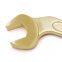 WEDO Non Sparking Aluminum Bronze Bent Striking Open Wrench