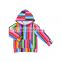 Boutique Boho Serape Printed Children Clothing Set One Pocket Front Design Baby Top Tied  Elastic Pants Wholesale