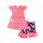 2018 high quality kids clothing children Summer wholesale girls baby boutique outfits