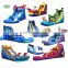 aqua hot sell fun backyard party rent use home moonwalk professional air filled outdoor inflatable water slide for kid