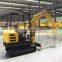 promotion 1.8t excavator mini excavator 1.8ton steel track for sale with CE