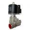 Low Price KLS Series Stainless Steel High Pressure Temperature Normally Open Pilot Piston Water Solenoid Valve
