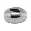 Stainless steel round crossbar holder and connector for pipe railing/material comforts