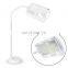 adjustable plastic stand magnify lamp led