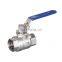 316 stainless steel 2 piece full port female thread WOG 1000 psi ball valve with lock