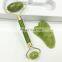 Factory wholesale jade face roller guasha board scraping massage roller set with box