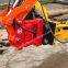 Backhoe Excavator Tilt Rotating Quick Change Hitch Coupler for Mini Excavator