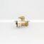 Garden heavy duty brass one way water hose connector