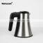 Hot sales kettle factory stainless steel for hotel 800ml Strix control