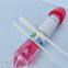 Disposable VTM sampling tube with flocked swab