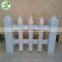 Cheap Small Plastic pvc fence panels for Garden Lawn edging