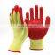 HY 13 Gauge Top Gloves Thick Polycotton Lining With Coarse Surface Gloves Strong Grip Auto maintenance and repair Glove