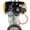 DKV Air Control Wafer Type Butterfly Valve pneumatic aluminum alloy solenoid valve Pneumatic Butterfly Valve