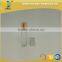 8ml 10ml clear /frosted roll on glass bottle with plastic cap / aluminum cap
