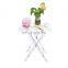 2020 Custom Acrylic Furniture Folding Tables X Leg Foldable Coffee Table For Picnic