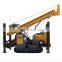 OrangeMech 200 meters hydraulic crawler mounted borehole drill rig for water well use