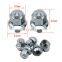 AOSU 32mm Chrome Steel Strengthen Integrated Solid Wheel Lug Nuts Universal Fit For Ford