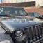 JL1208 iron hellcat hood cover engine hood  for jeep for wrangler jl 2018+