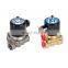 COVNA 2 Way 12 Volt 24 Volt Stainless Steel Brass Electric Water Air Valve